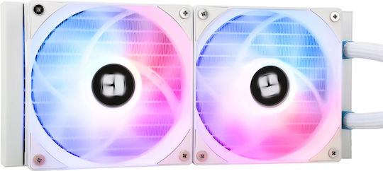 Thermalright Aqua Elite 240 v3 Water Cooling AIO CPU With 2 Fans 120mm And ARGB Lighting White
