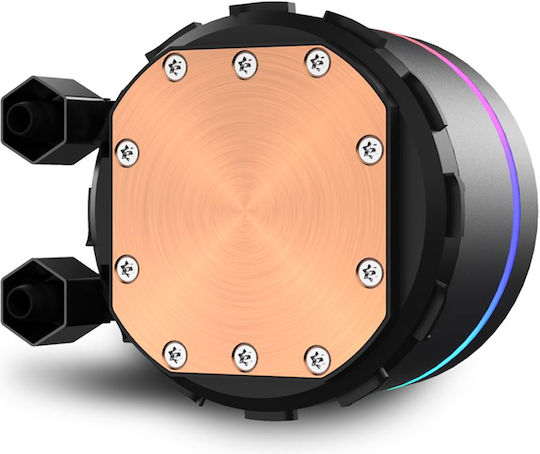 Sharkoon S80 RGB Охлаждане AIO CPU с 2 Вентилатора 120mm