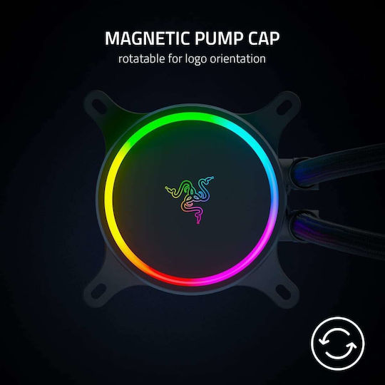 Razer Hanbo Chroma RGB AIO Sisteme De Răcire Cu Apă AIO CPU Cu 2 Ventilatoare 120mm