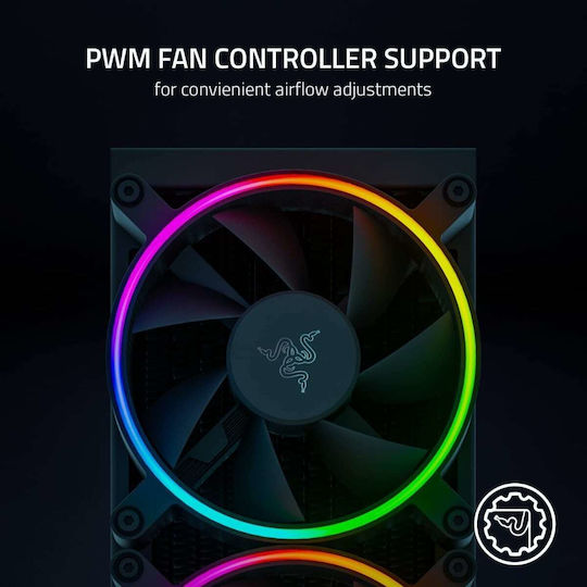 Razer Hanbo Chroma RGB AIO Sisteme De Răcire Cu Apă AIO CPU Cu 2 Ventilatoare 120mm