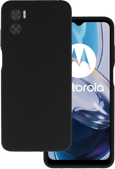 Lite Back Cover Σιλικόνης Μαύρο (Moto E22)