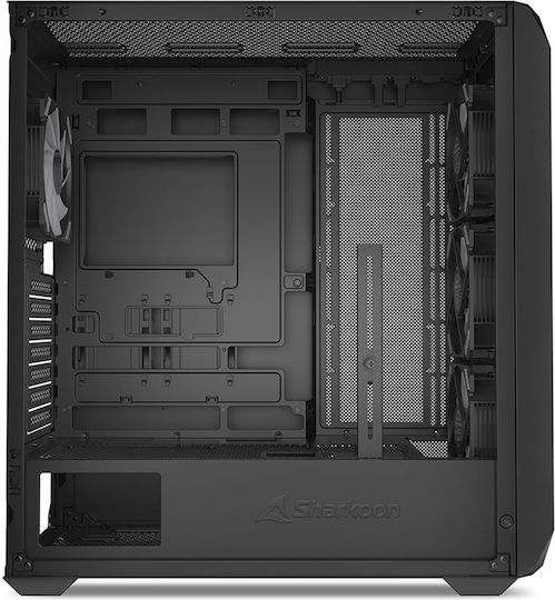 Sharkoon AK3 Midi Tower Computergehäuse Schwarz