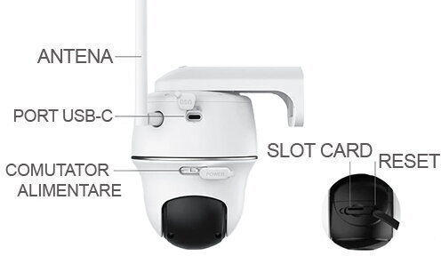 Reolink B440 IP Κάμερα Παρακολούθησης Wi-Fi 4K Αδιάβροχη Μπαταρίας με Αμφίδρομη Επικοινωνία