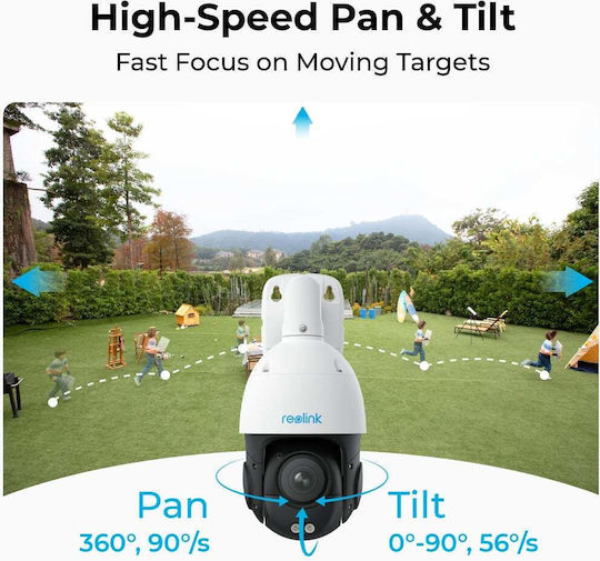Reolink P840 IP Surveillance Camera 4K Waterproof with Two-Way Communication and Lens 2.8mm