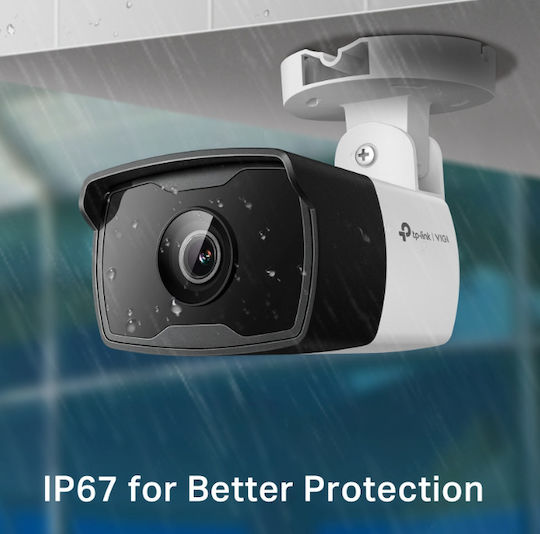 TP-LINK VIGI v1 IP Cameră de Supraveghere Full HD+ 4MP Rezistentă la apă cu Lentilă 4mm