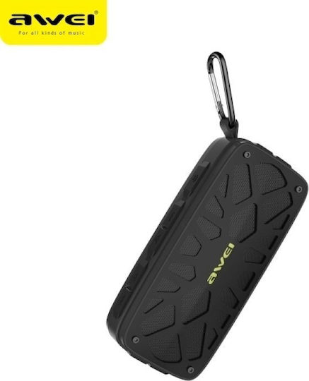 Awei Y330 Ηχείο Bluetooth 6W με Ραδιόφωνο και Διάρκεια Μπαταρίας έως 4 ώρες Μαύρο