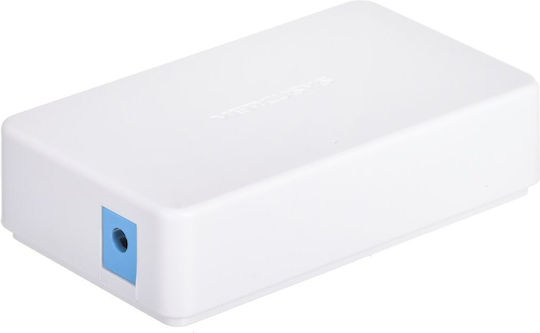 Mercusys MS105 v2.3 Unmanaged L2 Switch με 5 Θύρες Ethernet
