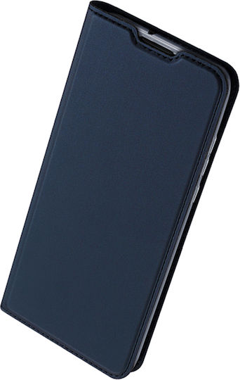 Dux Ducis Skin Pro Book Synthetic Leather Blue (Redmi 10A)