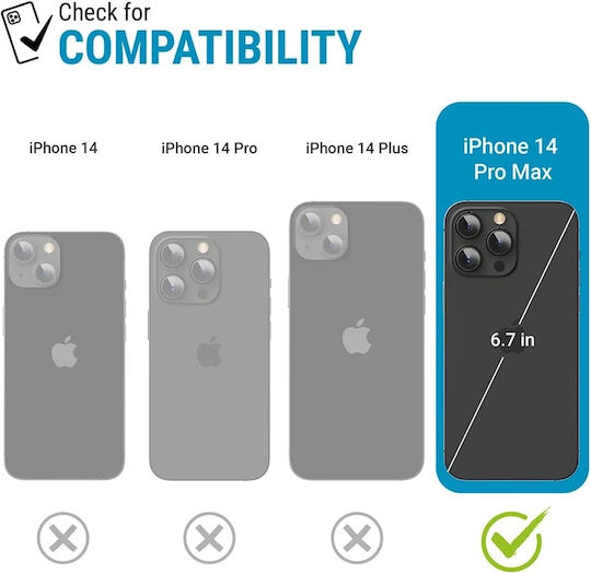Catalyst Influence Magsafe Back Cover Πλαστικό 2mm Αδιάβροχο Διάφανο (iPhone 14 Pro Max)
