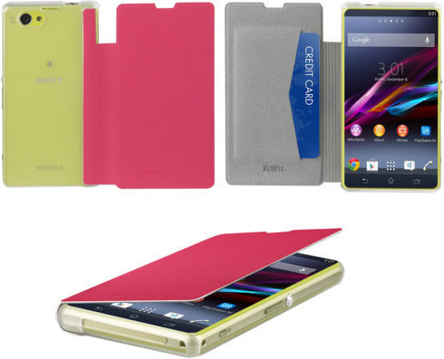 Roxfit Back Cover Ροζ (Xperia Z1)