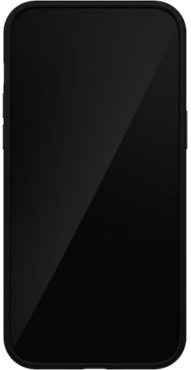 Moshi Napa Slim Back Cover Δερματίνης Midnight Black (iPhone 14 Pro Max)