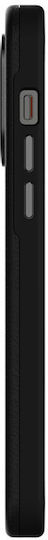 Moshi Napa Slim Back Cover Δερματίνης Midnight Black (iPhone 14 Pro Max)