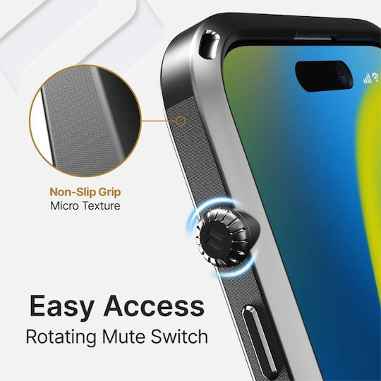 Catalyst Influence Back Cover Plastic cu Curea Transparent (iPhone 14)