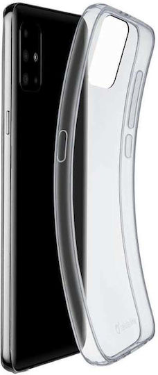 Cellular Line Fine Back Cover Silicone Transparent (Galaxy A71)