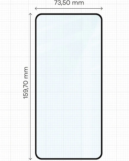 Techsuit 3D Vollkleber Vollflächig gehärtetes Glas Schwarz (OnePlus 13 )