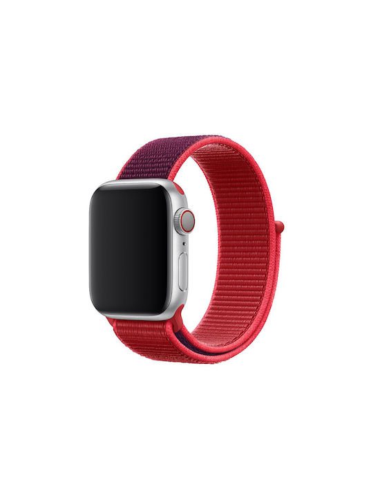 Apple Sport Loop Лента за носене Тъкан Червен (Apple Watch 38/40/41мм) MXHV2ZM/A