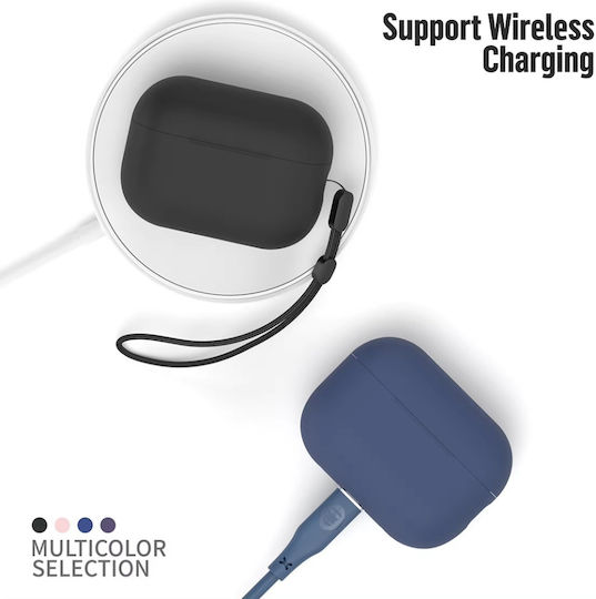 Blueo Husă în culoarea Negru pentru Apple AirPods Pro 2