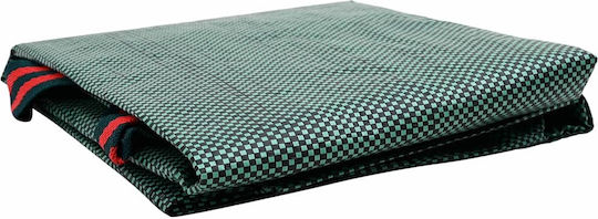 vidaXL Trash Bags for the Garden Capacity 300lt with Handles 66x66cm 12pcs Green
