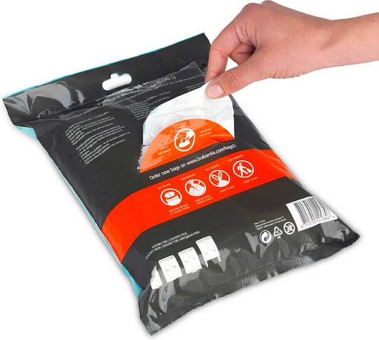Brabantia Trash Bags for the Garden Capacity 30lt Perfectfit 40pcs White