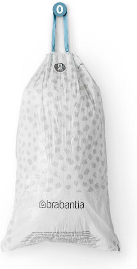 Brabantia Trash Bags for the Garden Capacity 30lt Perfectfit 40pcs White