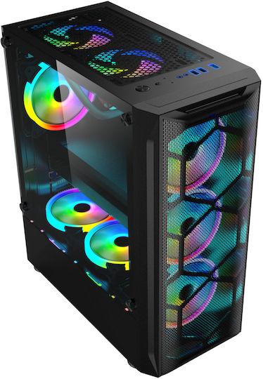 ProGaming Compit Diamond Desktop PC (i5-10400F/32GB DDR4/1TB SSD/GeForce GTX 1660 Super/W11 Home) Negru
