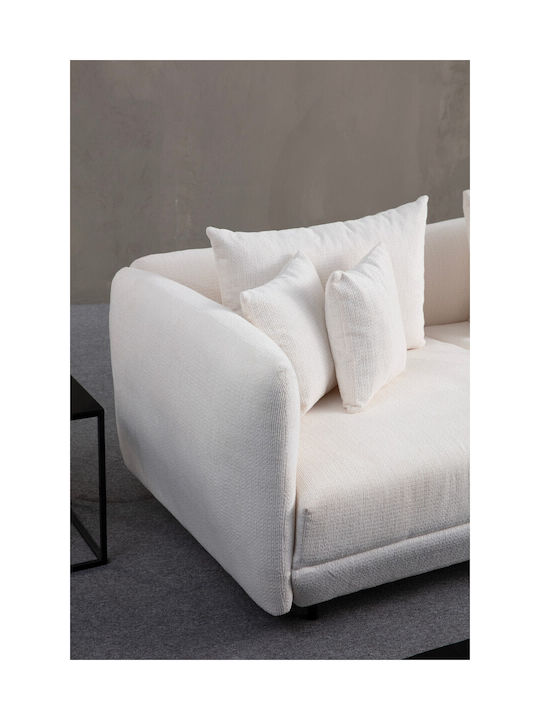 Floransa Ecke Sofa Weiß 310x265x76cm