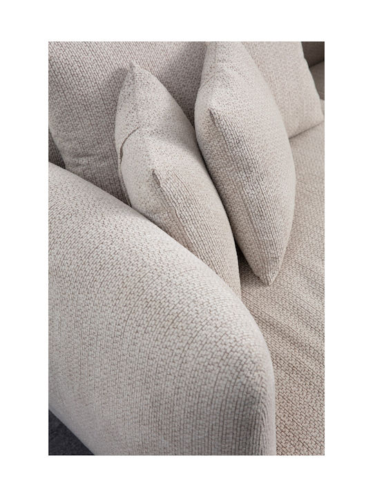 Floransa Ecke Sofa Weiß 310x265x76cm