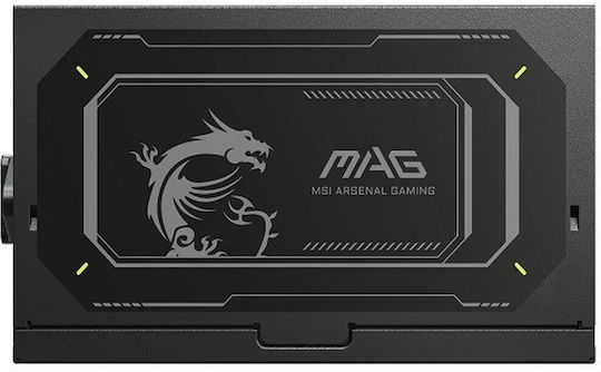 MSI MAG A750GL PCIE5 750W Черен Компютърно захранване Пълен модул 80 Plus Gold