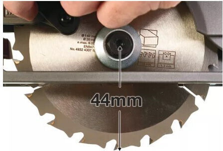 Milwaukee M12 CCS44-0 Δισκοπρίονο 12V Solo με Σύστημα Αναρρόφησης