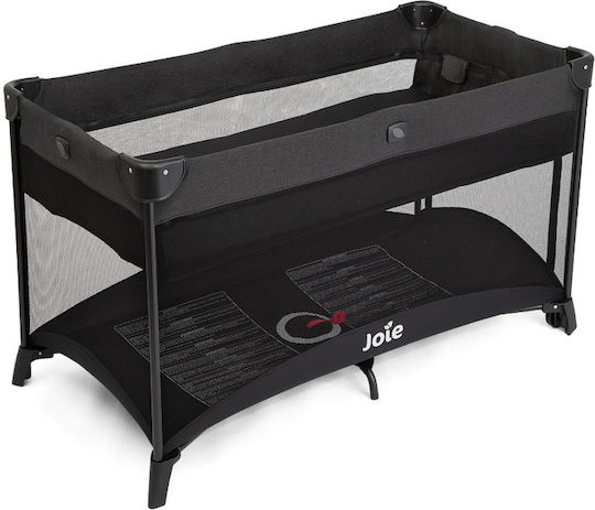 Joie Allura Кошара За Игра 2 Нива С Матрак Черен 65x126.5см