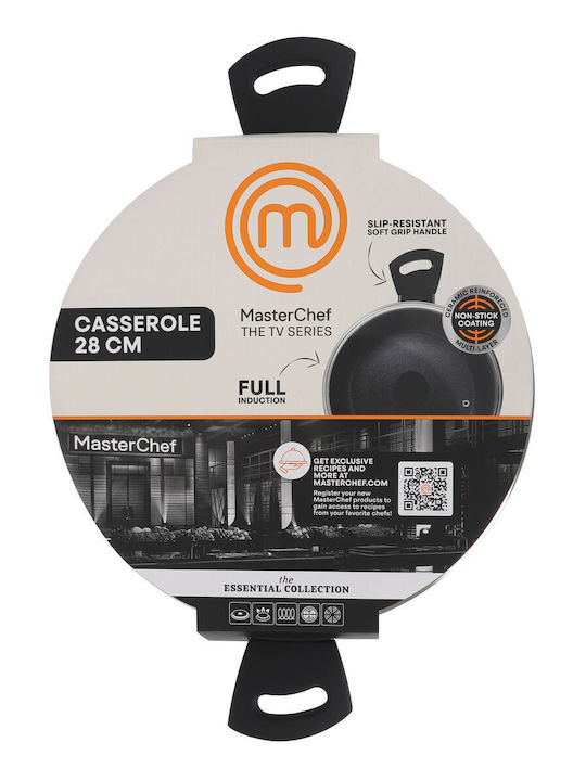 MasterChef Set de oale din aluminiu cu strat antiaderent 4buc