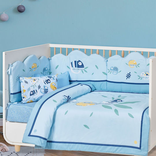 Das Home Πάντα Κλασική Εσωτερική Blue 45x195cm