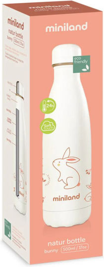 Miniland Bunny Baby Thermos for Liquids Stainless Steel 500ml