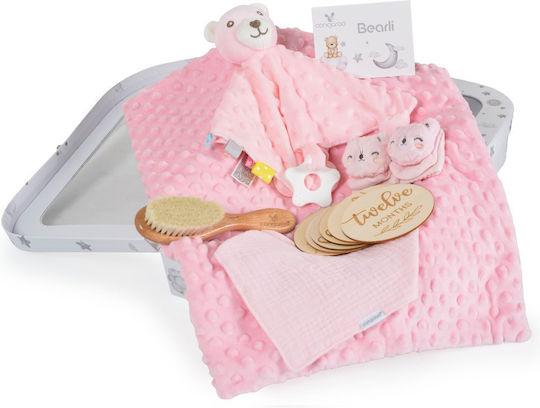 Cangaroo Baby Gift Set made of Wood for Girl 6pcs