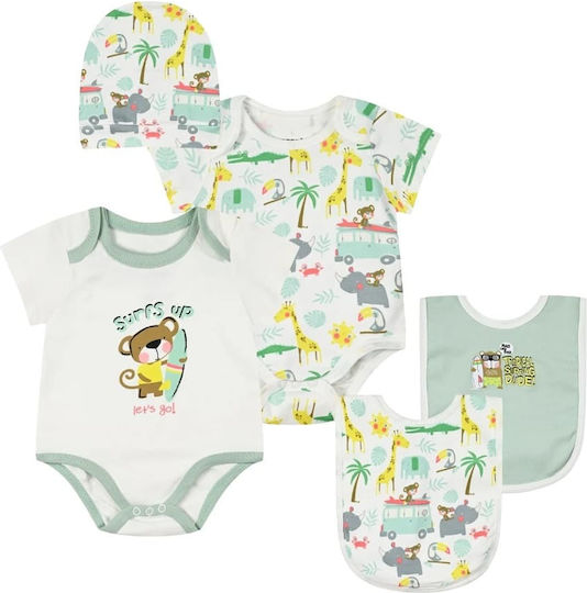 Energiers Baby Gift Set for Boy 5pcs