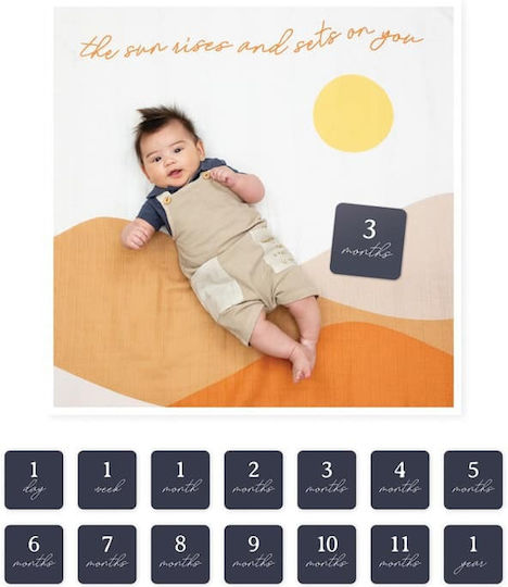 Lulujo Baby Photography Sheet Sun Rises