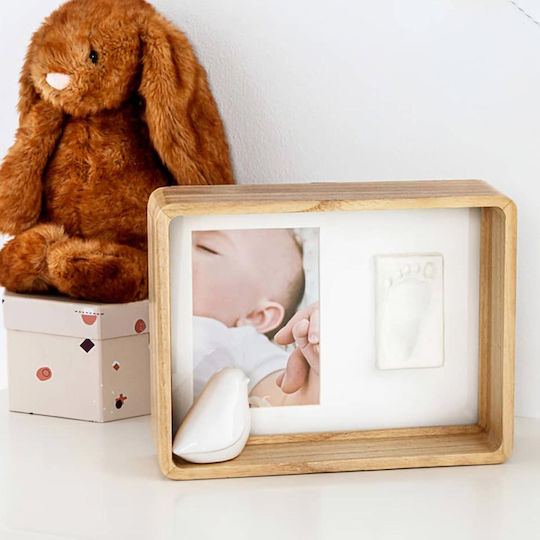 Baby Art Κορνίζα για Αποτύπωμα Μωρού από Ξύλο