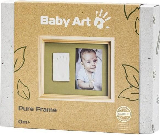 Baby Art Κορνίζα για Αποτύπωμα Μωρού από Ξύλο