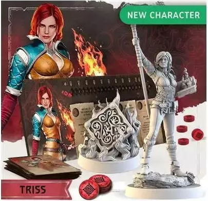 Game Expansion The Witcher Path of Destiny Triss & A Grain of Truth (EN) Go On Board