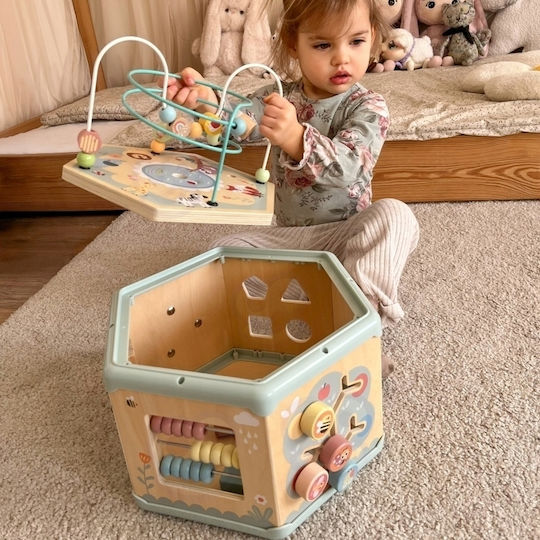 Tooky Toys Aktivitätswürfel aus Holz
