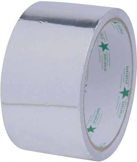Bostik Den Braven Silver Self-Adhesive Aluminum Tape Gray 50mmx50m 1pcs