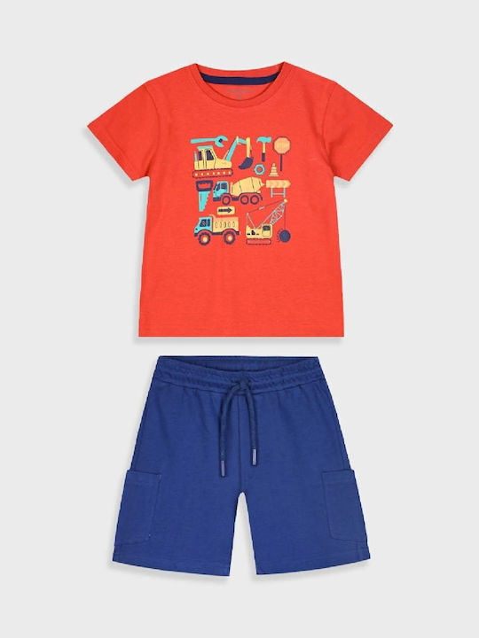 Kids' Set with Shorts Summer 2pcs Blue