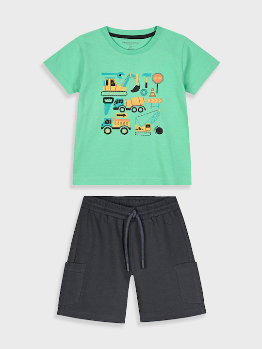 Kids' Set with Shorts Summer 2pcs Blue