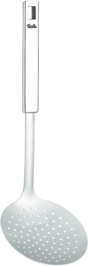 Fissler Original Profi Collection Shallow Skimming Slotted Spoon Stainless Steel Silver 33cm