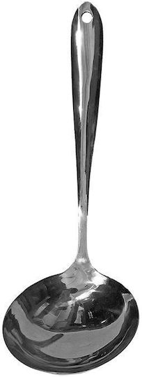 HOMie Deep Stainless Steel Silver Kitchen Spoon 33cm