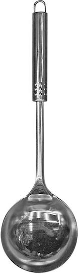 HOMie Deep Stainless Steel Silver Kitchen Spoon 33cm