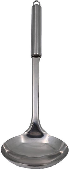 Sidirela Sidirela Cooker Untiefe Servierlöffel Geschlitzt Metallisch Silber 30cm E-3004