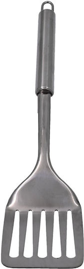 Sidirela Sidirela Cooker Untiefe Servierlöffel Geschlitzt Metallisch Silber 30cm E-3004