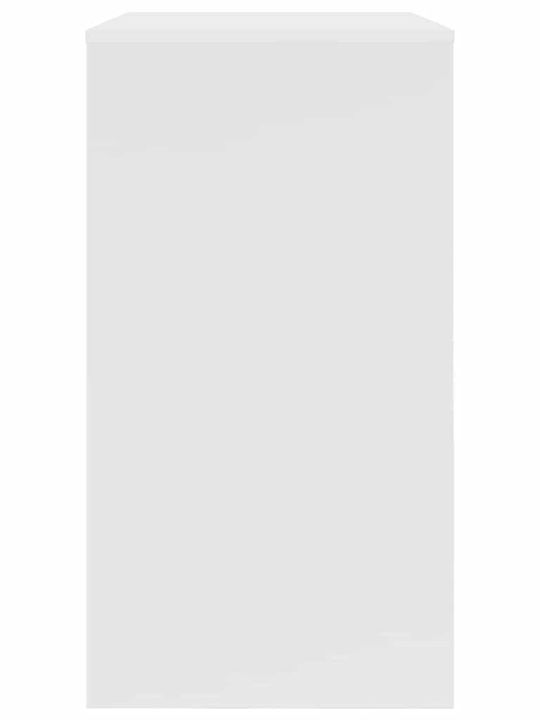 Γραφείο Ξύλινο Λευκό 77.5x43x79εκ.