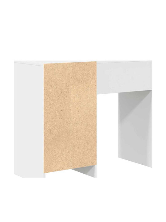 Schreibtisch Holz White 90x37.5x75cm
